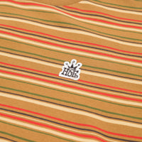 HUF Crown Stripe Knit T-Shirt - Burnt Orange thumbnail