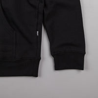 HUF Demi Script Hooded Sweatshirt - Black thumbnail