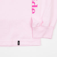 HUF Domestic Long Sleeve T-Shirt - Pink thumbnail
