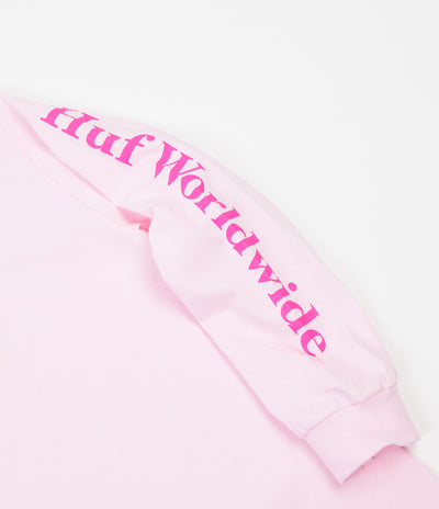 HUF Domestic Long Sleeve T-Shirt - Pink