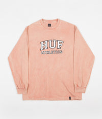 HUF Draft Acid Wash Long Sleeve T-Shirt - Canyon Sunset