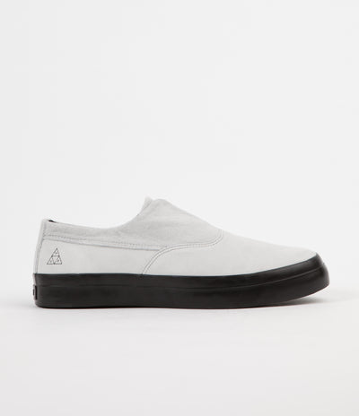 HUF Dylan Slip On Shoes - White / Black