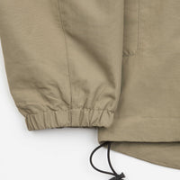 HUF Essentials Zip Standard Shell Jacket - Khaki thumbnail