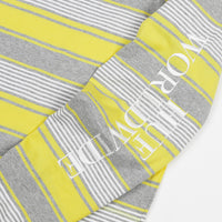 HUF Essex Knit Long Sleeve T-Shirt - Aurora Yellow thumbnail