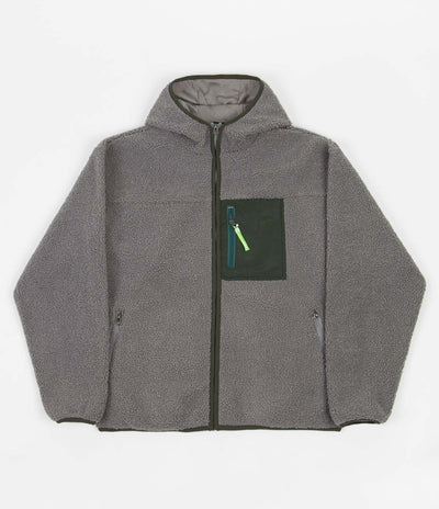 HUF Fort Point Sherpa Jacket - Steel Grey