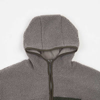 HUF Fort Point Sherpa Jacket - Steel Grey thumbnail
