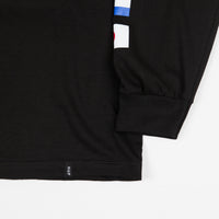 HUF Global Domination Long Sleeve T-Shirt - Black thumbnail