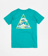 HUF High Tide Triangle T-Shirt - Tropical Green