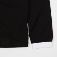 HUF Letras Long Sleeve T-Shirt - Black thumbnail