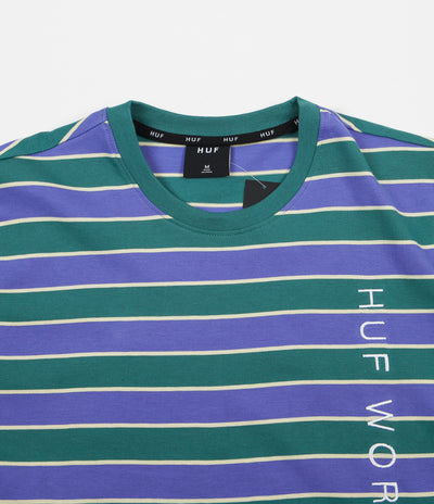 HUF Lexington Knit T-Shirt - Blue Iris