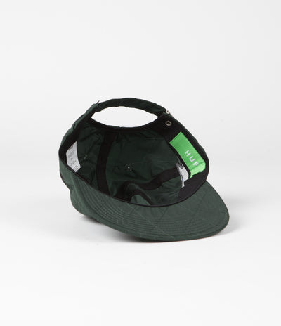 HUF Lightning Quilted Cap - Forest Green