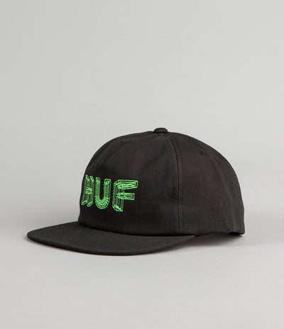HUF Lines Snapback Cap - Black