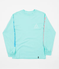 HUF Multi Triple Triangle Long Sleeve T-Shirt - Mint