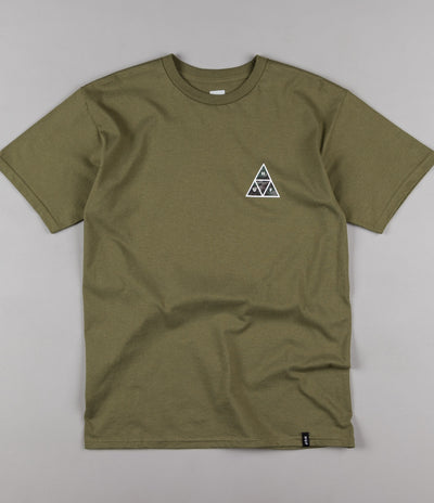 HUF Muted Military Triple Triangle T-Shirt - Military