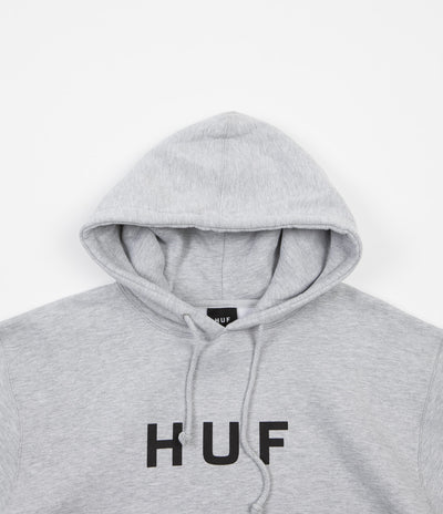 HUF Original Logo Hoodie - Light Grey Heather