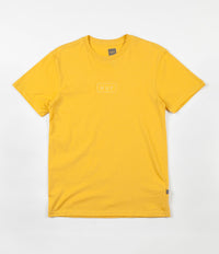 HUF Overdyed Bar Logo T-Shirt - Mustard