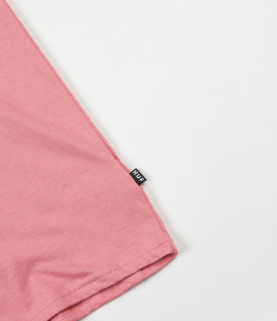 HUF Overdyed Bar Logo T-Shirt - Pink