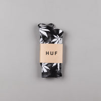 HUF Tie Dye Plantlife Crew Socks - Black thumbnail