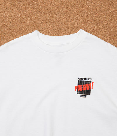 HUF Possible Long Sleeve T-Shirt - White