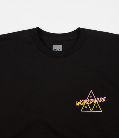 HUF Radical Triple Triangle T-Shirt - Black