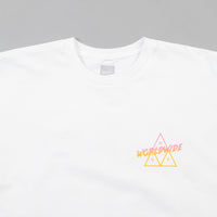 HUF Radical Triple Triangle T-Shirt - White thumbnail