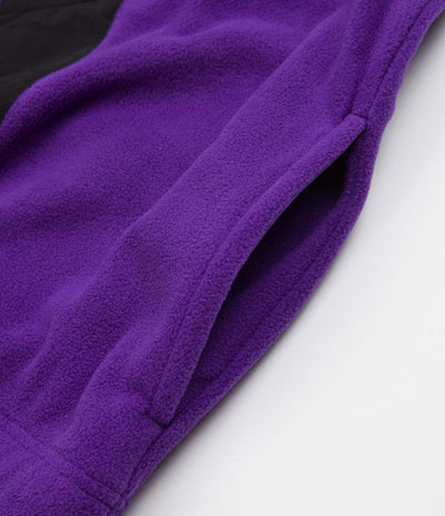 HUF Range 1/4 Zip Polar Fleece - Purple