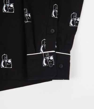 HUF Remio Dog Flannel Shirt - Black