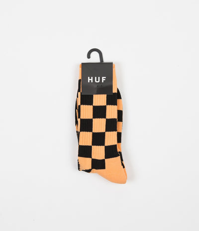 HUF Ridgemont Plantlife Crew Socks - Orange