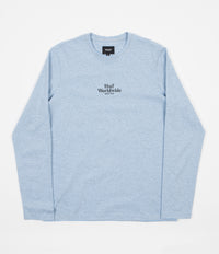 HUF Royal Stripe Long Sleeve Shirt - Blue / Grey Heather