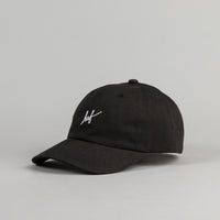 HUF Script Logo Cap - Black / White thumbnail