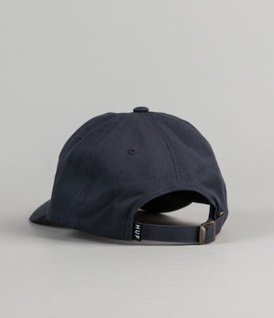 HUF Script Logo Cap - Navy / White