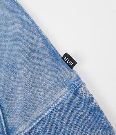 HUF Serif Stack Hoodie - Forever Blue