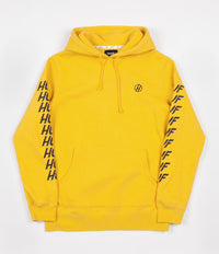 HUF Shocker Hooded Sweatshirt - Mustard