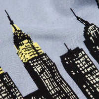 HUF Skyline Crewneck Sweatshirt - Light Blue thumbnail
