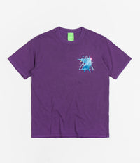 HUF Space Dolphins Washed T-Shirt - Purple