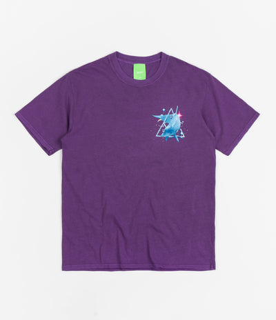 HUF Space Dolphins Washed T-Shirt - Purple