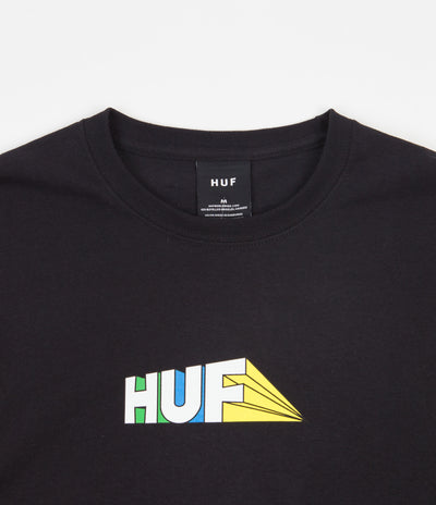 HUF Spectrum Long Sleeve T-Shirt - Black