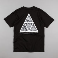 HUF Street Ops Camo Triple Triangle T-Shirt - Black thumbnail
