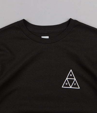 HUF Street Ops Camo Triple Triangle T-Shirt - Black