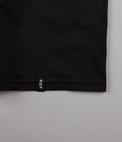 HUF Street Ops Camo Triple Triangle T-Shirt - Black