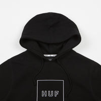 HUF Stroke Logo Hooded Sweatshirt - Black thumbnail