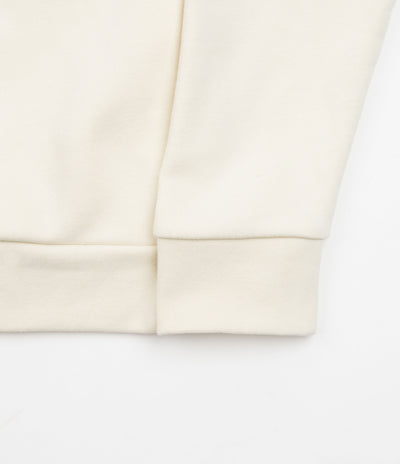 HUF Taped 1/4 Zip Fleece - Off White | Flatspot