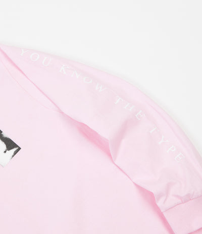 HUF The Type Long Sleeve T-Shirt - Pink