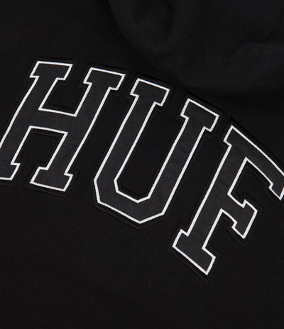 HUF Transit Zip-Up Hoodie - Black