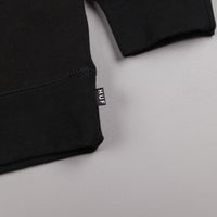 HUF Triple Triangle Crewneck Sweatshirt - Black / Grey thumbnail