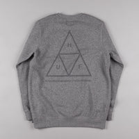 HUF Triple Triangle Crewneck Sweatshirt - Grey Heather thumbnail