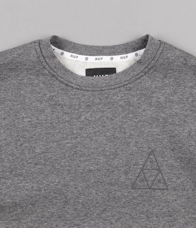HUF Triple Triangle Crewneck Sweatshirt - Grey Heather