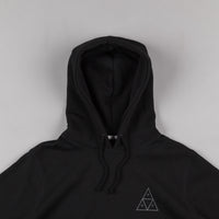 HUF Triple Triangle Hooded Sweatshirt - Black / Grey thumbnail