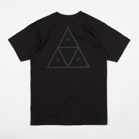HUF Triple Triangle Puff T-Shirt - Black thumbnail