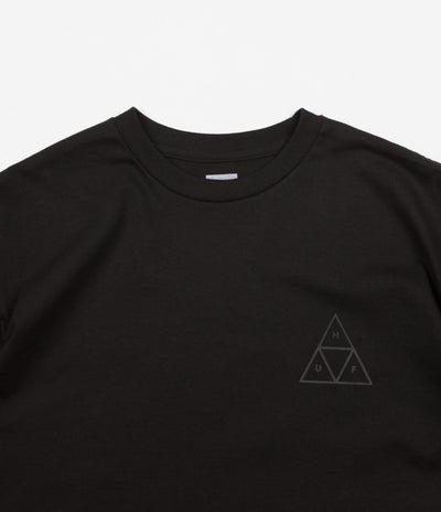 HUF Triple Triangle Puff T-Shirt - Black